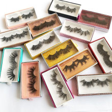 Wholesale Price Make up Cruelty Free Dust Free Cosmetics Real Mink Eyelashes with Top Quality